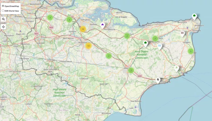 Local nature recovery strategies map