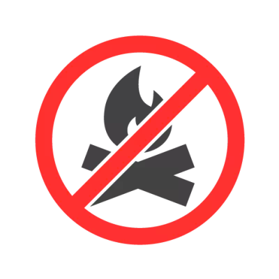 No fires