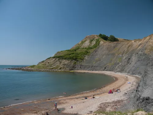 Coastal cliff