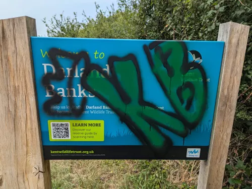 Graffiti at Oare